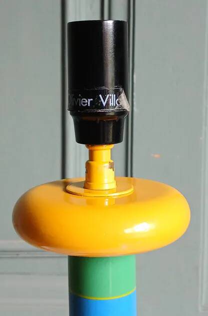 Lampe Memphis school Olivier Villatte 1980