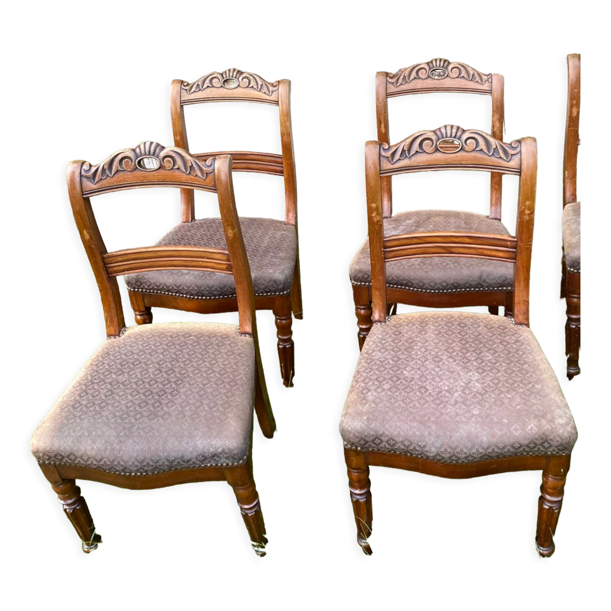 Louis Philippe style chairs