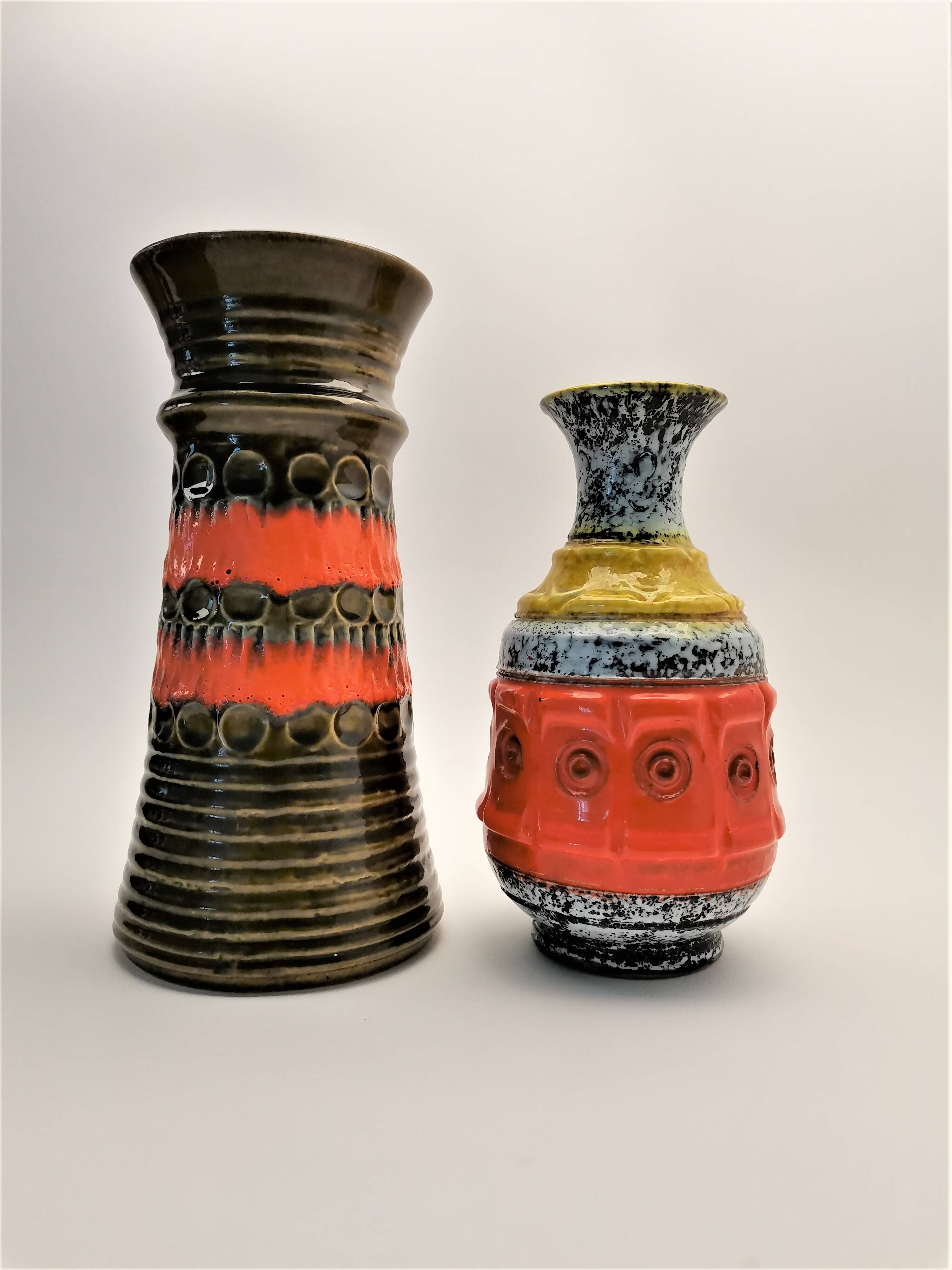 Lot de 2 vases en céramique