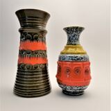 Lot de 2 vases en céramique