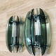 Pair of Veca wall lights