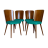 Vintage green chair Baumann - 4 available