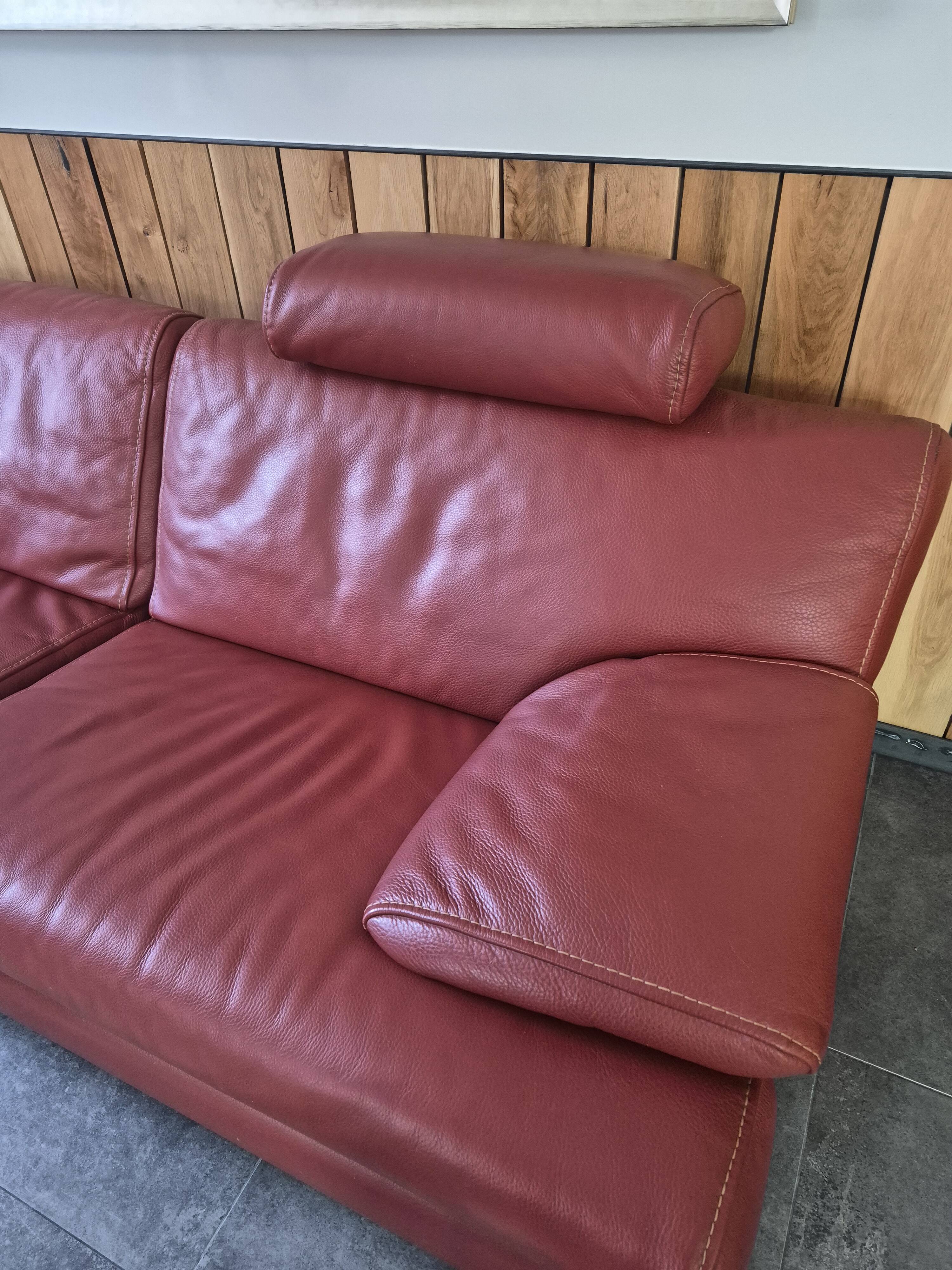 Roche Bobois leather sofa