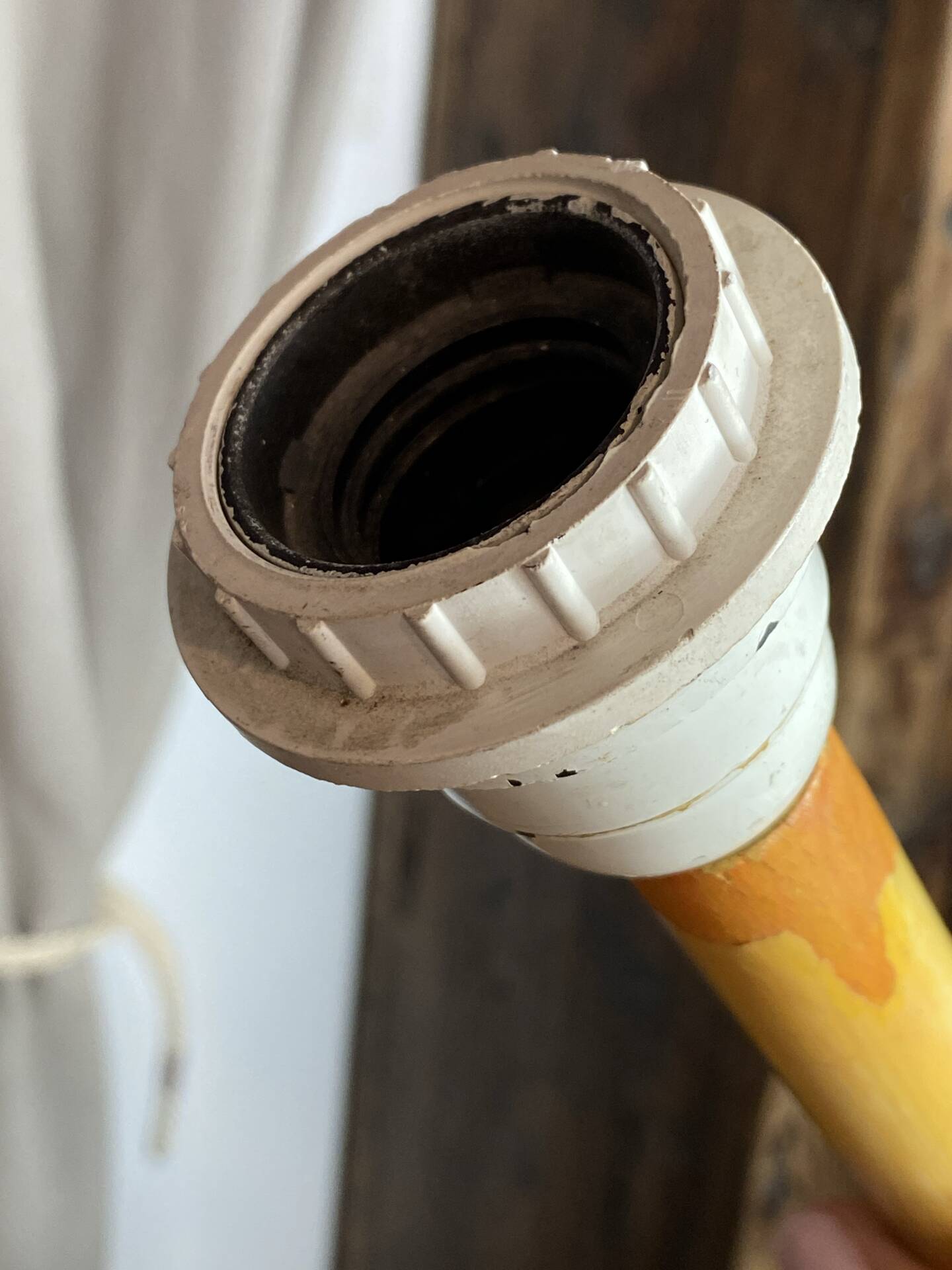 Bamboo-style wooden lamp base