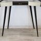 Console Table In Wood And Glass Top, 1950s