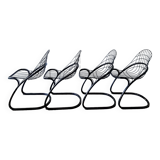 4 Sabrina chairs by Gastone Rinaldi for Thema