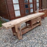 Old large workbench