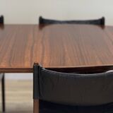 Extendable dining room table and chairs (by Kristian Solmer Vedel)