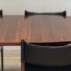 Extendable dining room table and chairs (by Kristian Solmer Vedel)