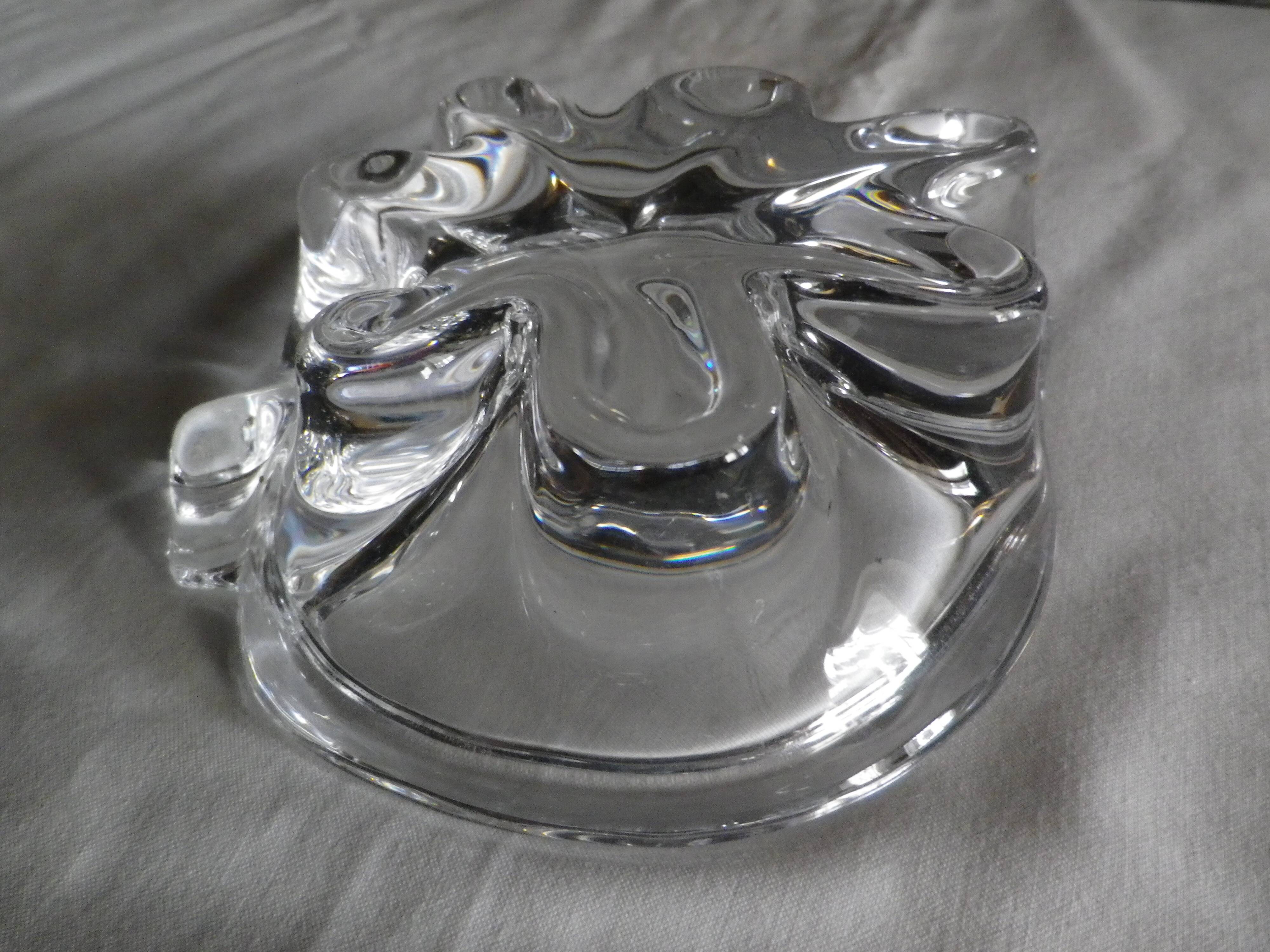 Daum ashtray or pocket emptier