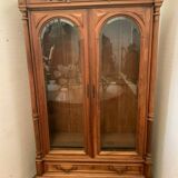 Napoleon III walnut showcase 19th century