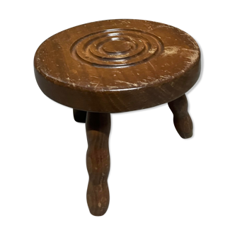 Vintage wooden stool