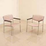 Pair of "Fishing" armchairs by Gijs van der Sluis 60's