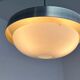 Space age aluminium midcentury UFO pendant - 1970s