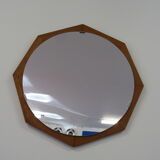 Octagonal Scandinavian mirror 43 cm
