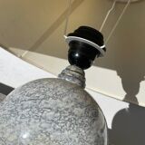 Speckled wood ball lamp 1980