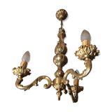 Brass chandelier 3 branches