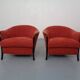 Set of Progetti Lounge Chairs by Umberto Asnago for Giorgetti, 1980s, Set of 2