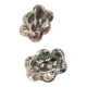Daum France, Pair of Crystal Salt Cellars