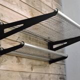 Shelve carries vintage sncf train luggage