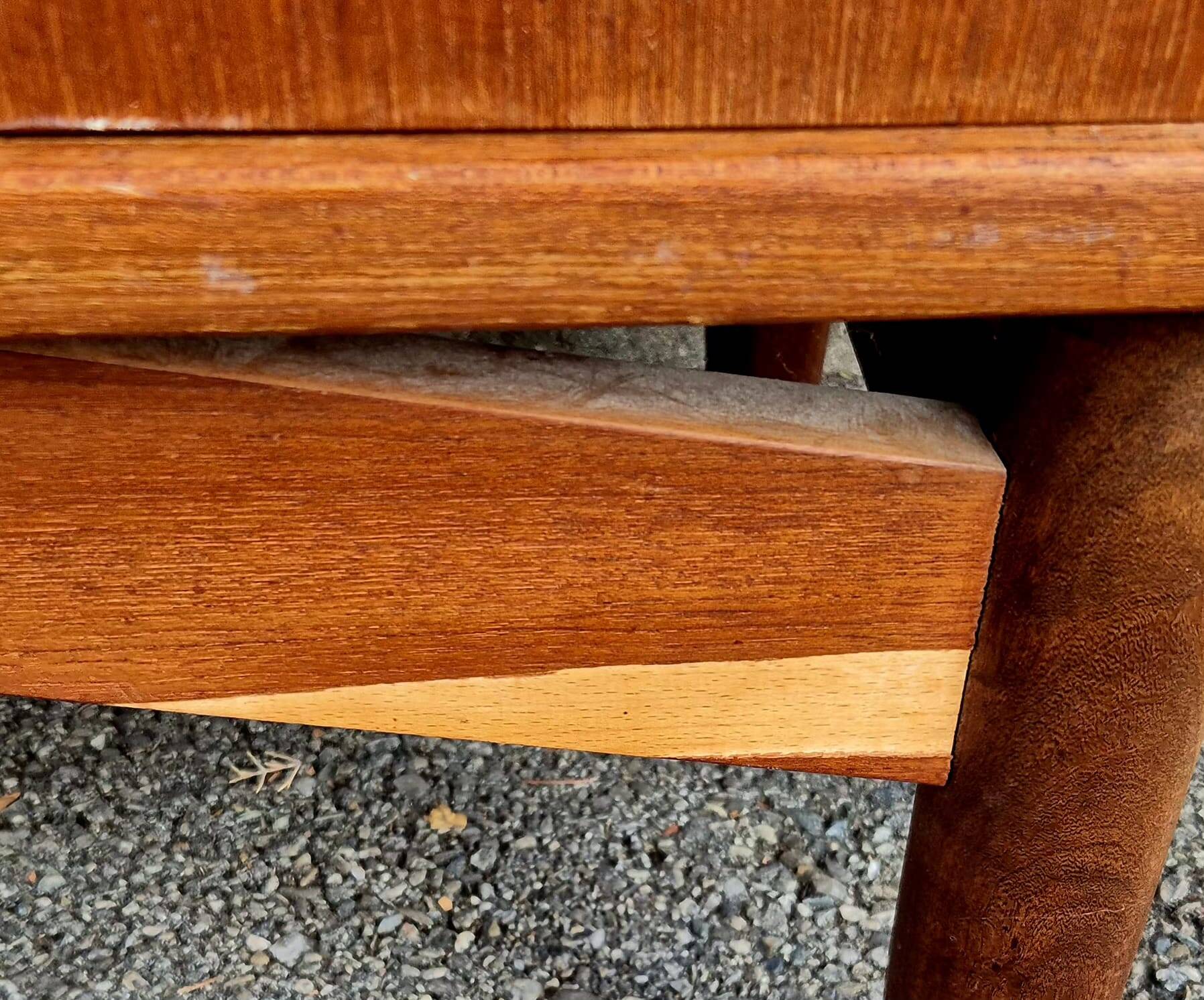 Enfilade scandinave en teck. 1950