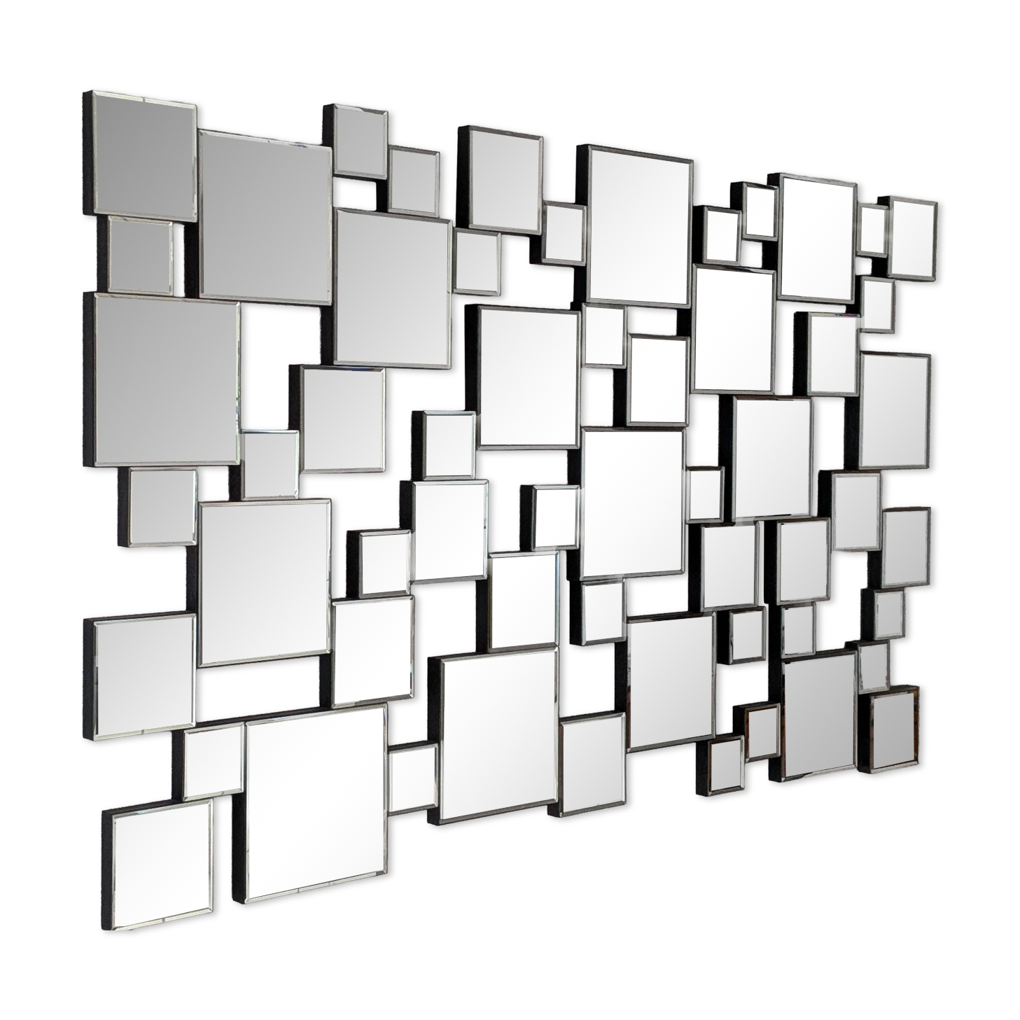 Miroir mural mosaïque