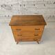 Commode vintage pieds compas