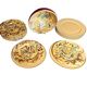 15-piece Provençal ceramic tableware and salad bowl set from the 20th century.