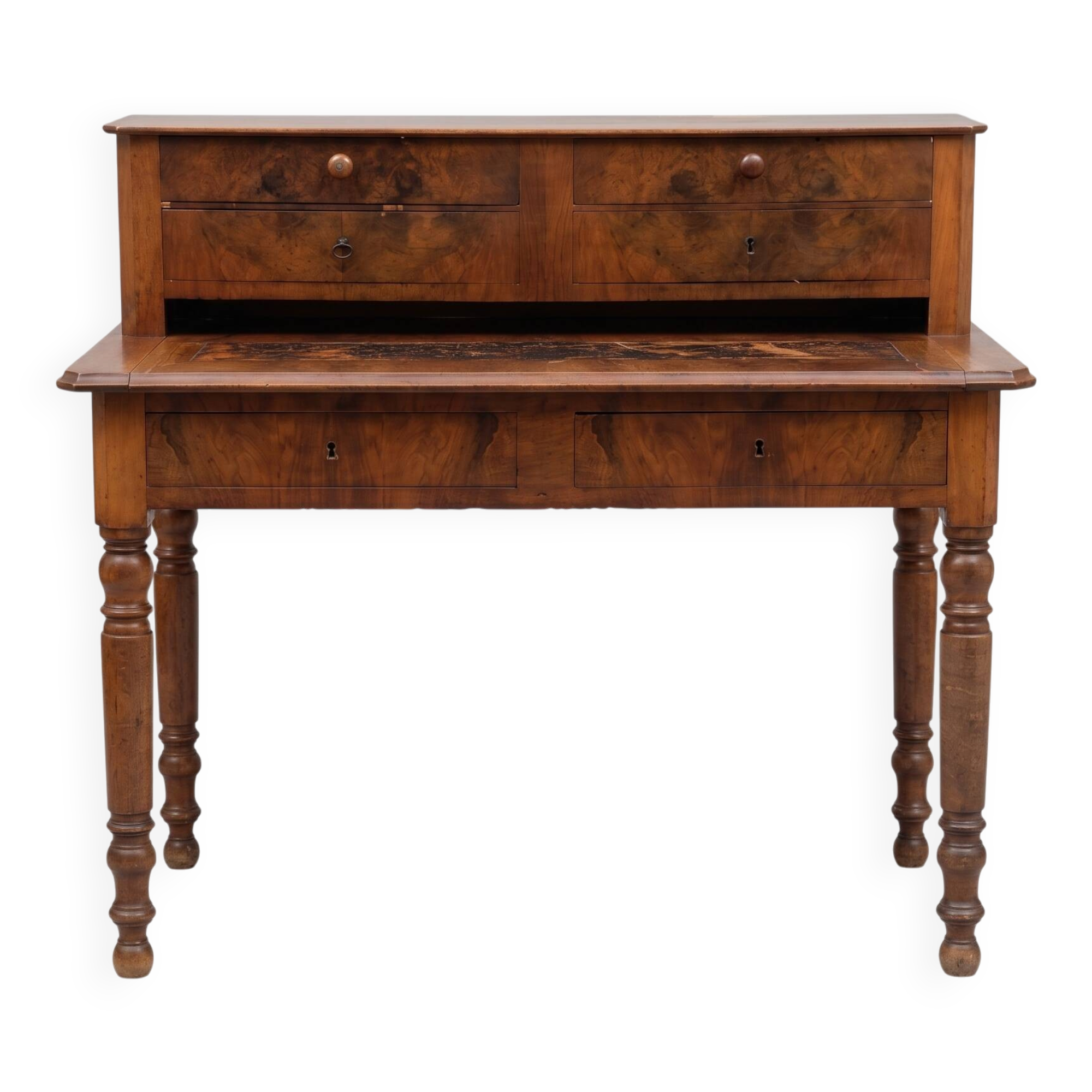 Old wooden secretary