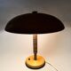 Lampe de table vintage Bauhaus en métal et bakélite