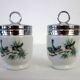 2 Royal Worcester English porcelain egg cups
