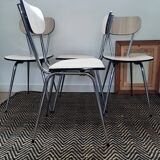 Set of 4 vintage Formica chairs
