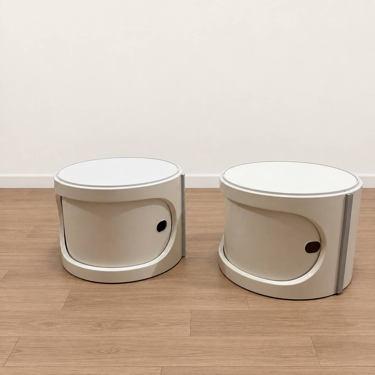 Paire de modules de rangement années 70