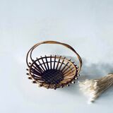 Old rattan basket
