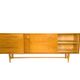 Vintage cherry wood sideboard - georg pollmann möbelfabrik, 1960s