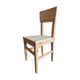 vintage wooden chair, 50s