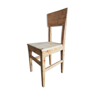 vintage wooden chair, 50s