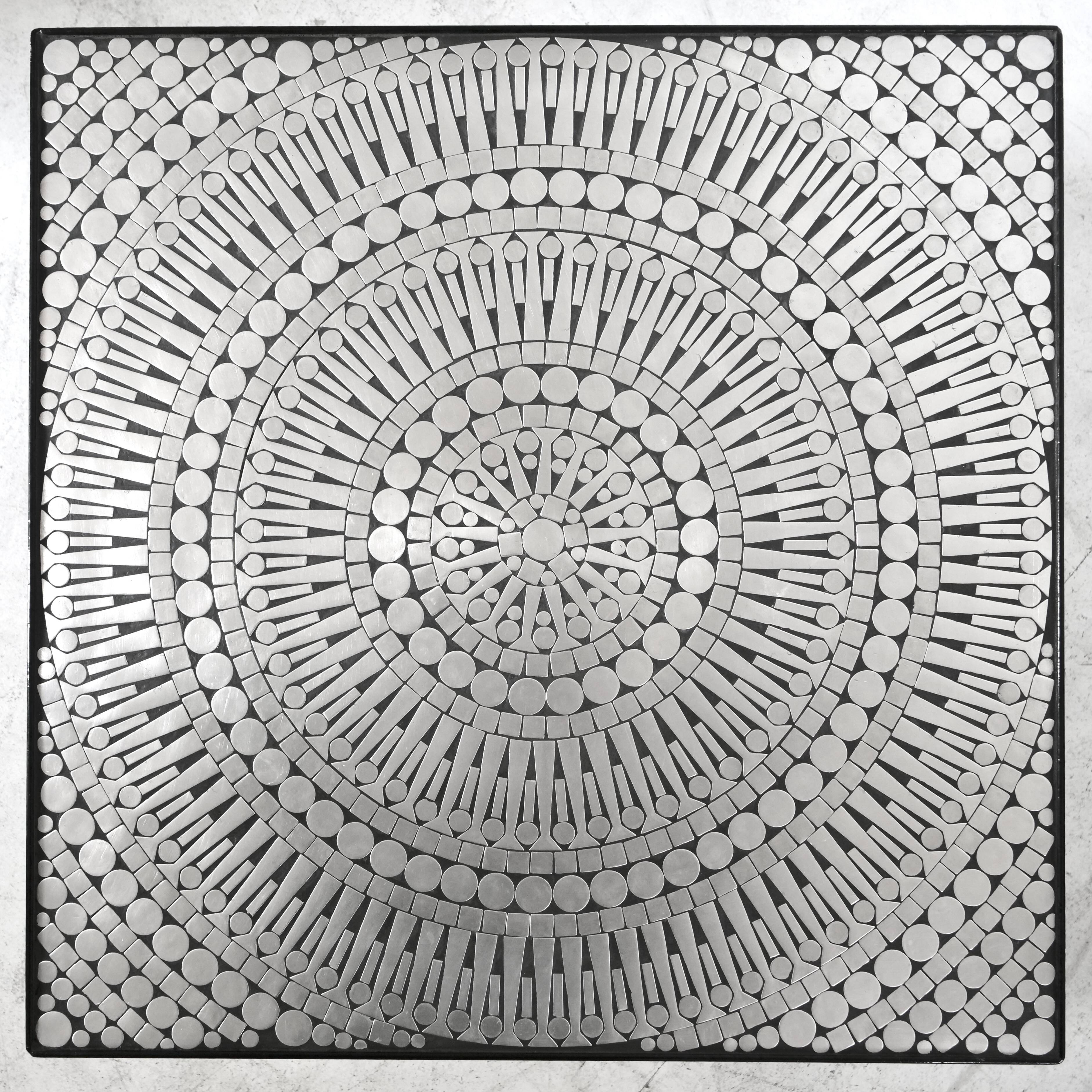 Coffee table by Raf Verjans, brutalist design, Belgium, 1970s