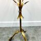 Rare Gilt Metal Sheaf of Wheat Floor Lamp by Hans Kogl, 1970s