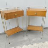 Pair of vintage bedside tables
