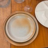 Vintage stoneware service, 38 pieces, 1970.