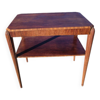 Art Deco rosewood side table