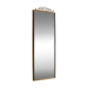 Metal and brass framed mirror