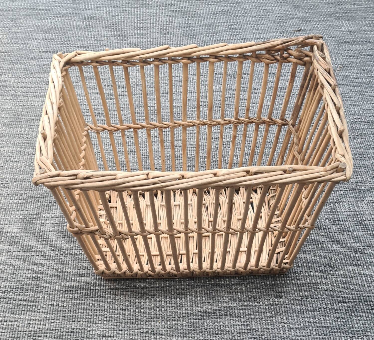 Vintage wicker basket