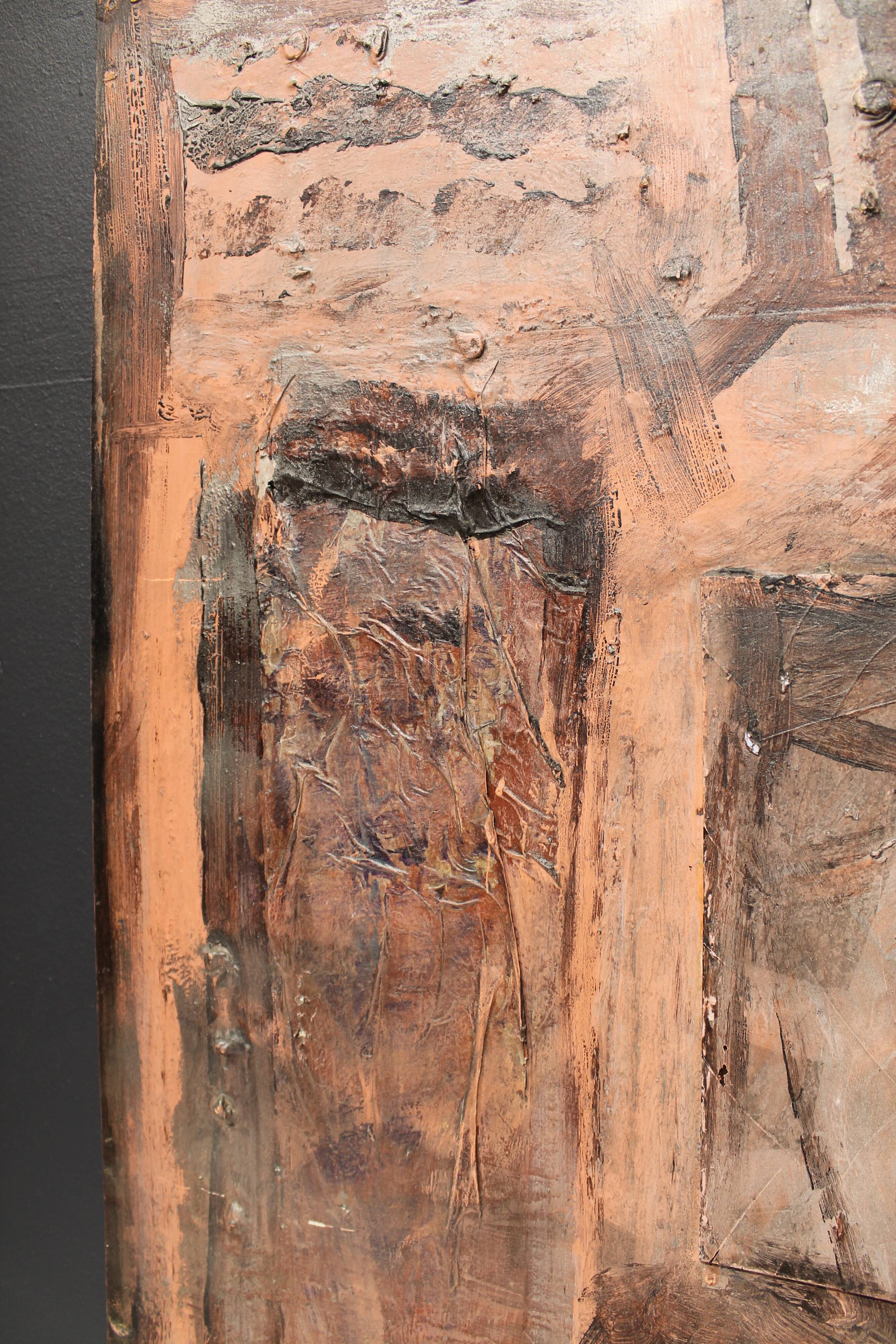 Mixed media painting