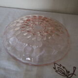 Pink deco round dish