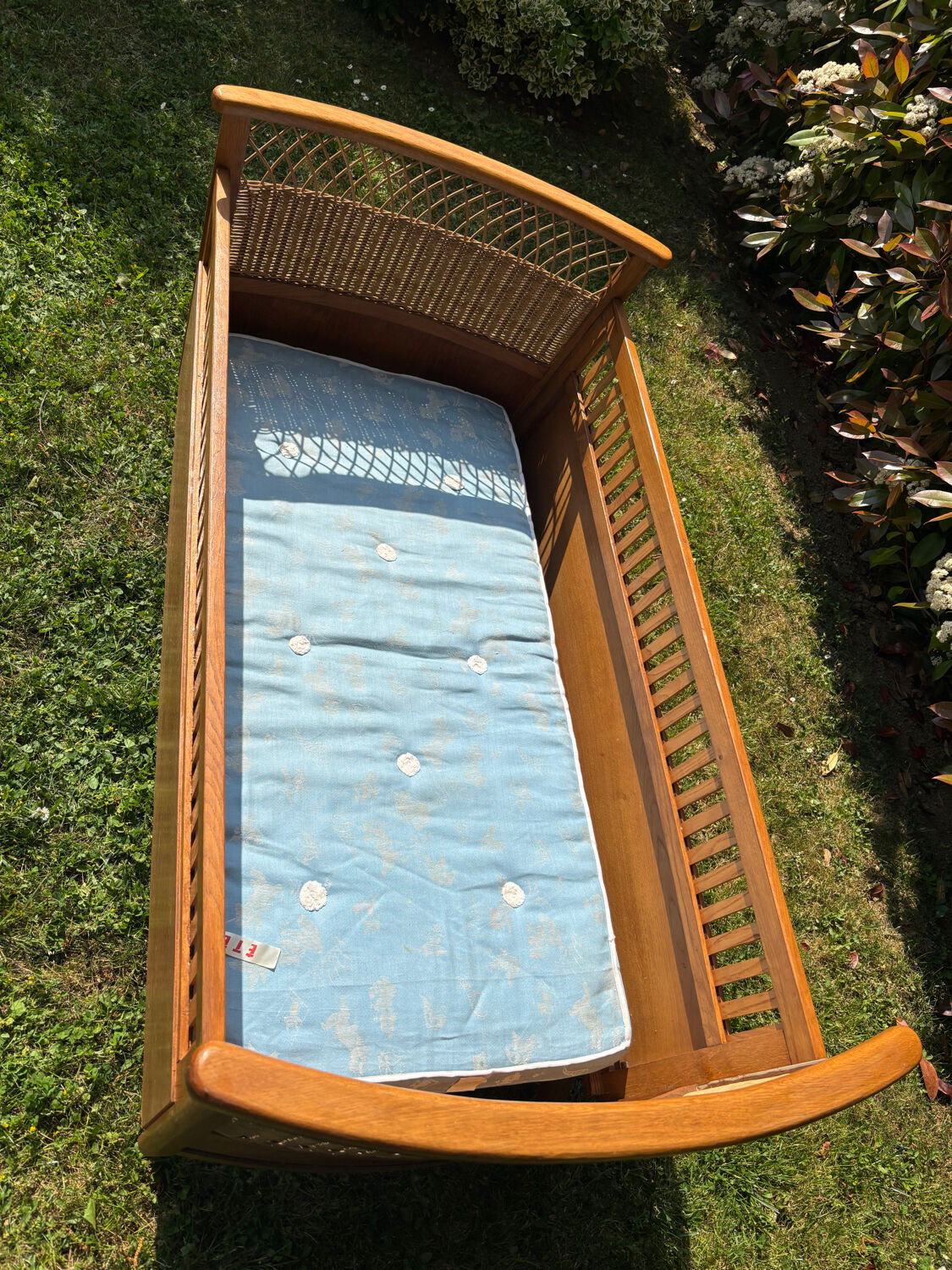 Vintage baby cot