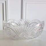 Crystal salad bowl