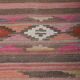 Vintage Turkish hallway rug 71x722 cm