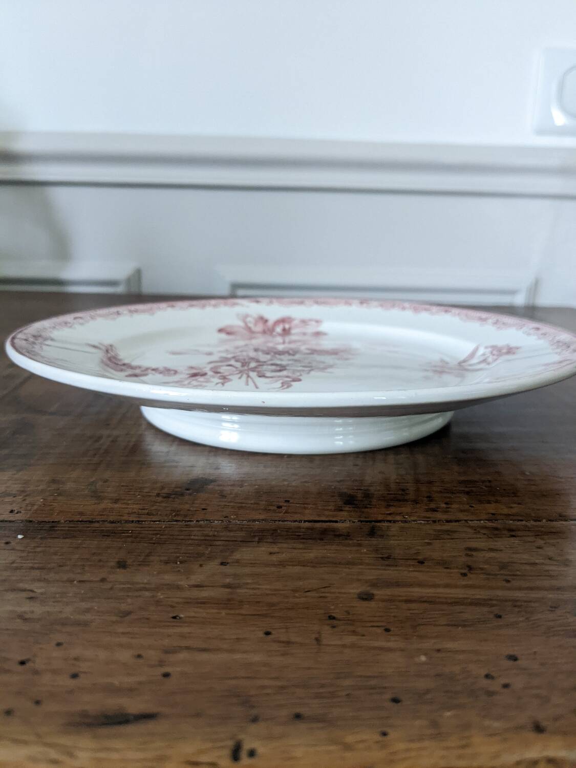 Fontanges Sarreguemines dish